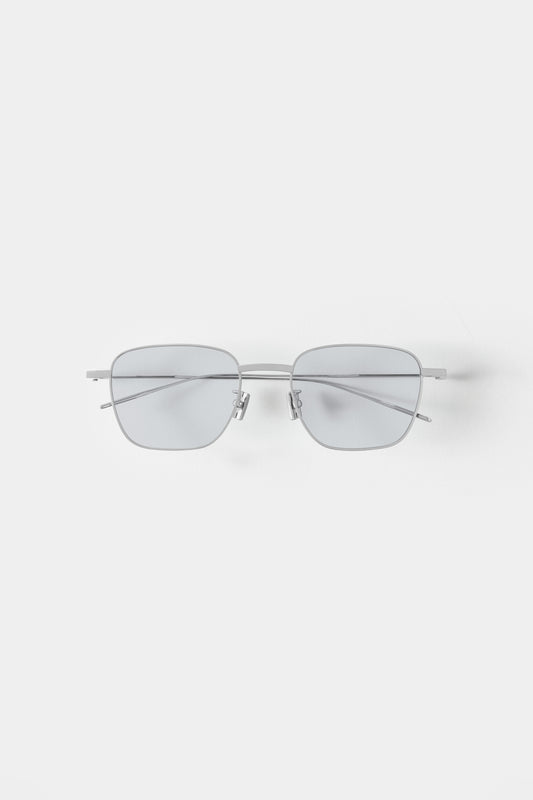 THE RULER 04 SUNGLASSES - Silver - Tinted Blue