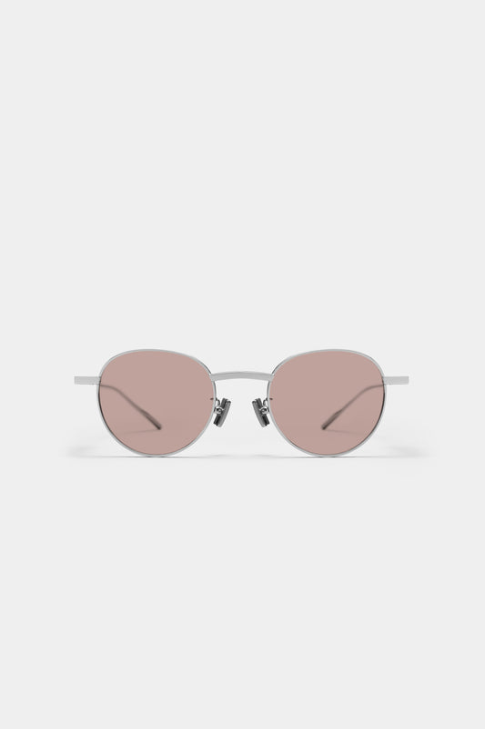 THE RULER 03 SUNGLASSES - Silver - Brown