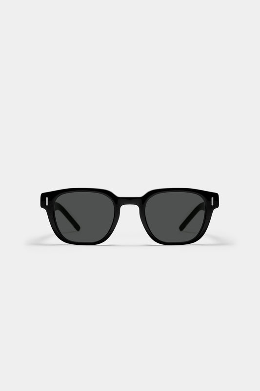 THE PAPER KNIFE 01 SUNGLASSES - Black - Black