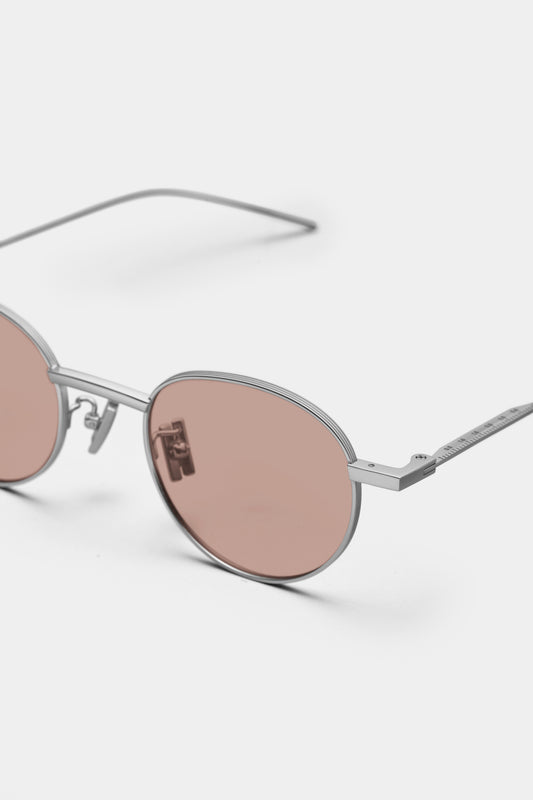 THE RULER 03 SUNGLASSES - Silver - Brown