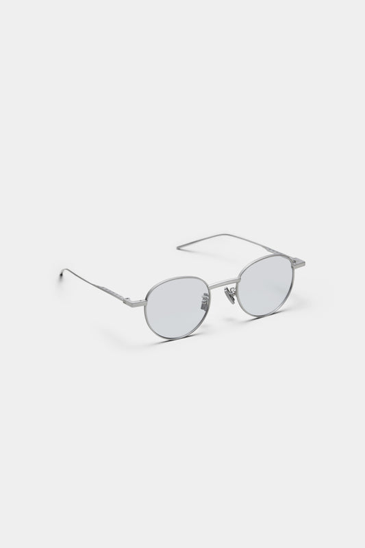 THE RULER 03 SUNGLASSES - Silver - Tinted Blue