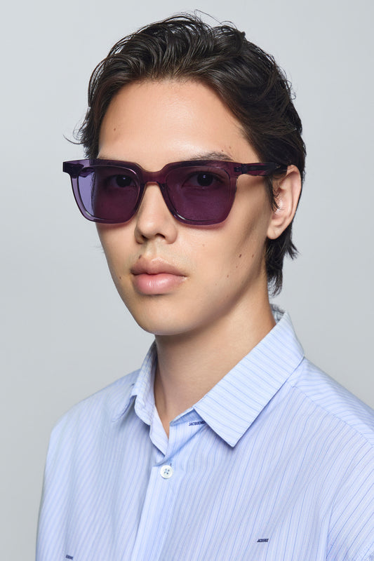 THE VERTEBRA 02 SUNGLASSES - Purple - Purple