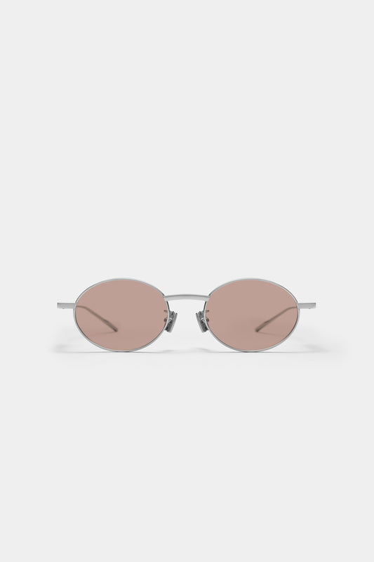 THE RULER 02 SUNGLASSES - Silver - Brown