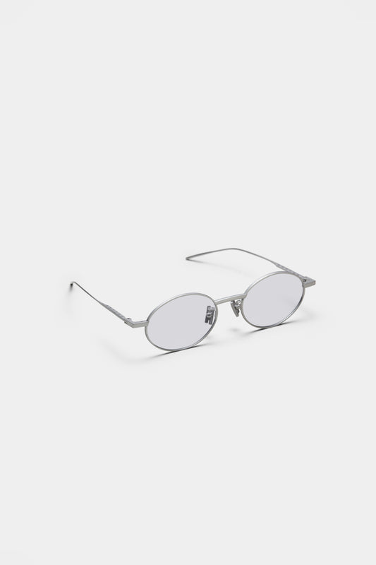 THE RULER 02 SUNGLASSES - Silver - Tinted Blue
