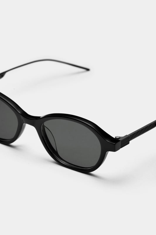 THE PAPER KNIFE 02 SUNGLASSES - Black - Black
