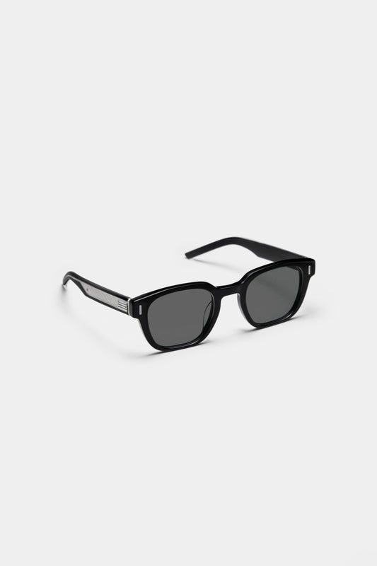 THE PAPER KNIFE 01 SUNGLASSES - Black - Black