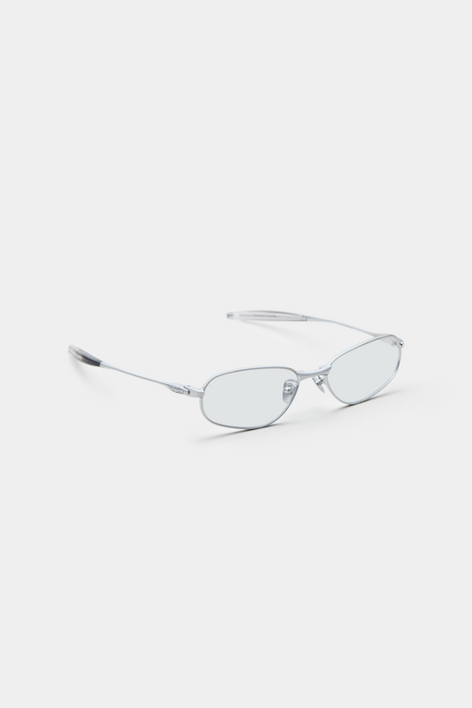 THE ATHLETES 03 SUNGLASSES - Silver - Tinted Blue