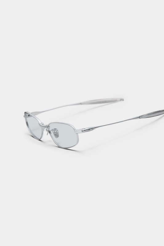 THE ATHLETES 03 SUNGLASSES - Silver - Tinted Blue