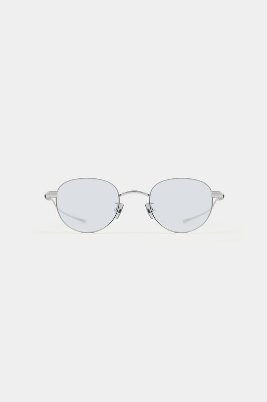 THE ATHLETES 05 SUNGLASSES - Silver - Tinted Blue
