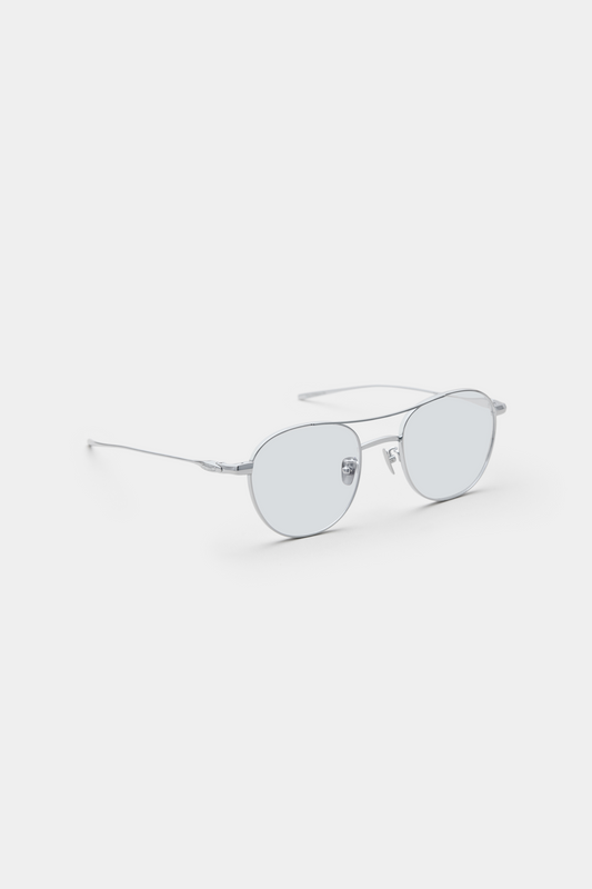 THE ATHLETES 06 SUNGLASSES - Silver - Tinted Blue