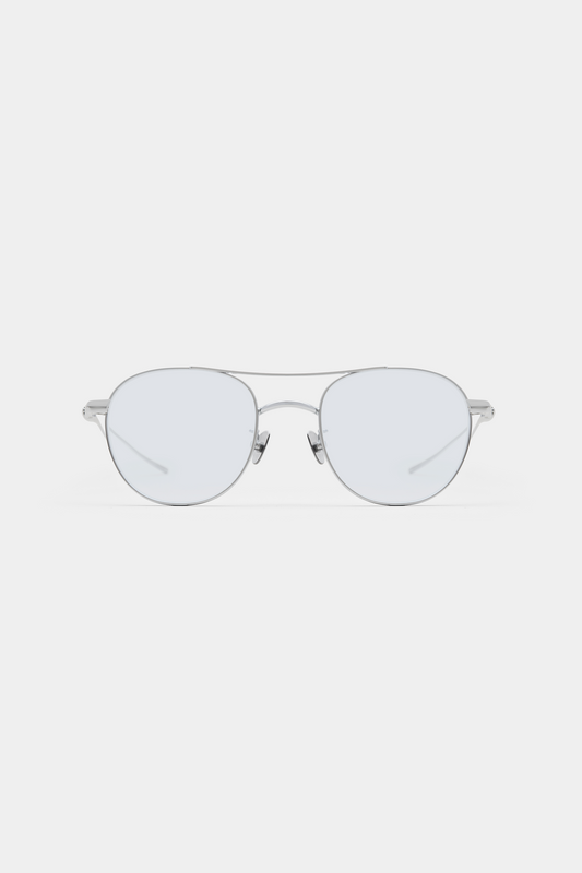 THE ATHLETES 06 SUNGLASSES - Silver - Tinted Blue