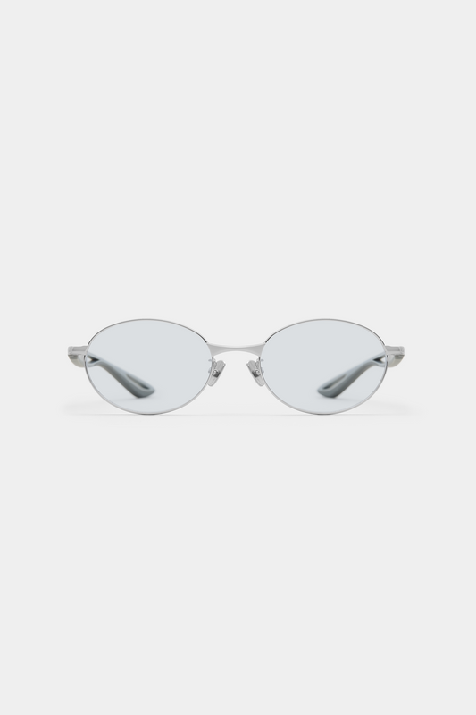 THE ATHLETES 07 SUNGLASSES - Silver - Tinted Blue