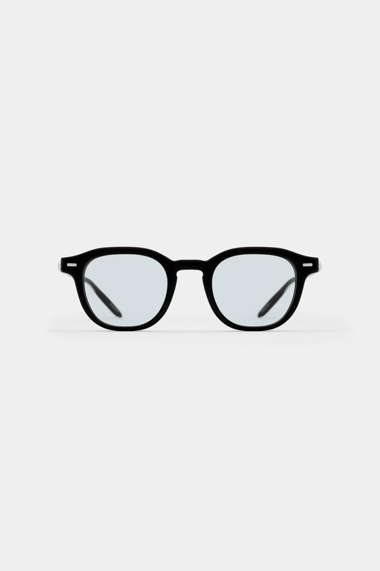 THE ATHLETES 14 SUNGLASSES - Black - Tinted Blue